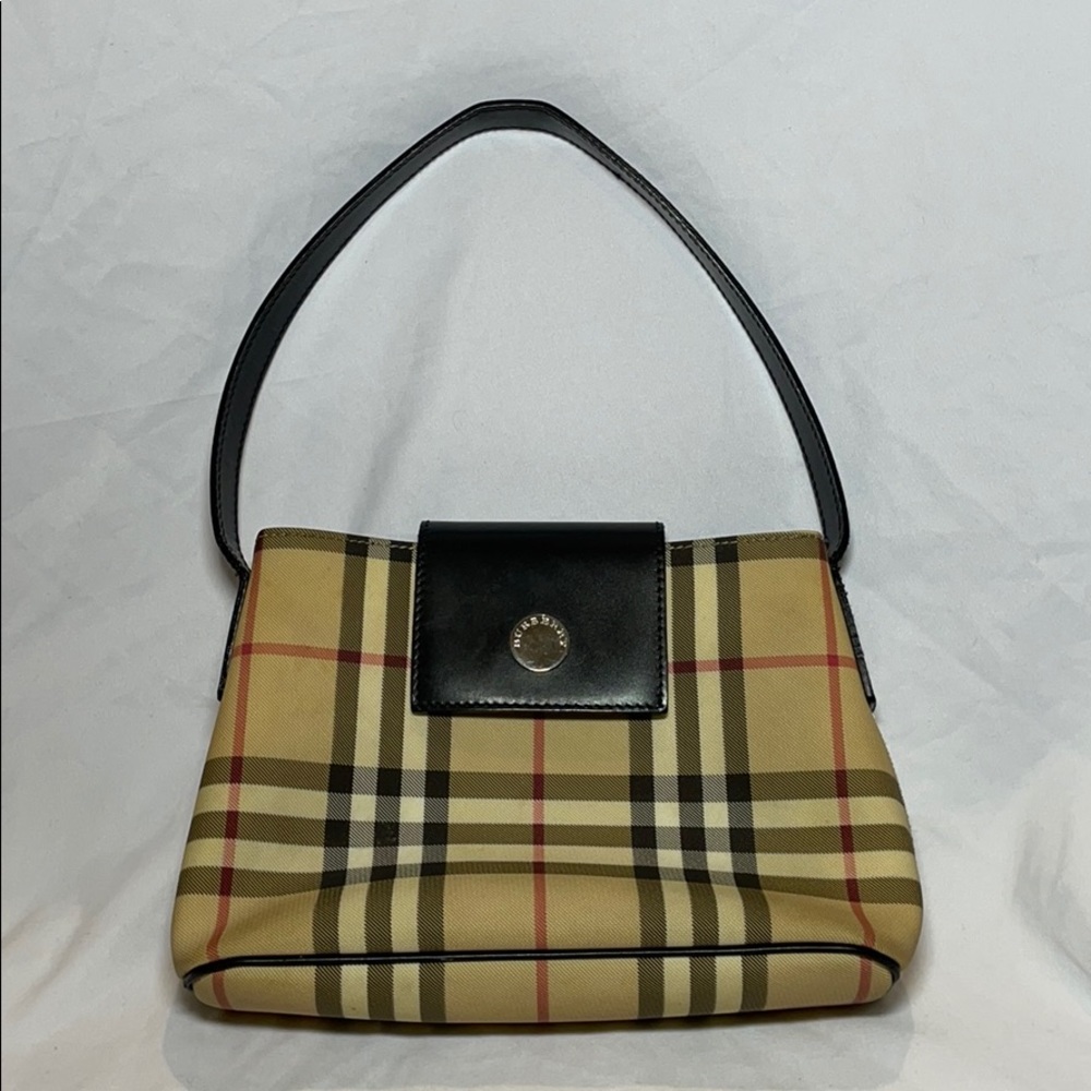 Burberry check mini pochette bag from the 90’s